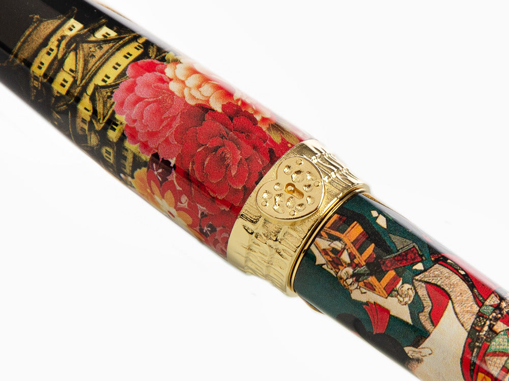 Montegrappa Bijo-To-Yaju Roller, Limitierte Edition, ISBYNRSC