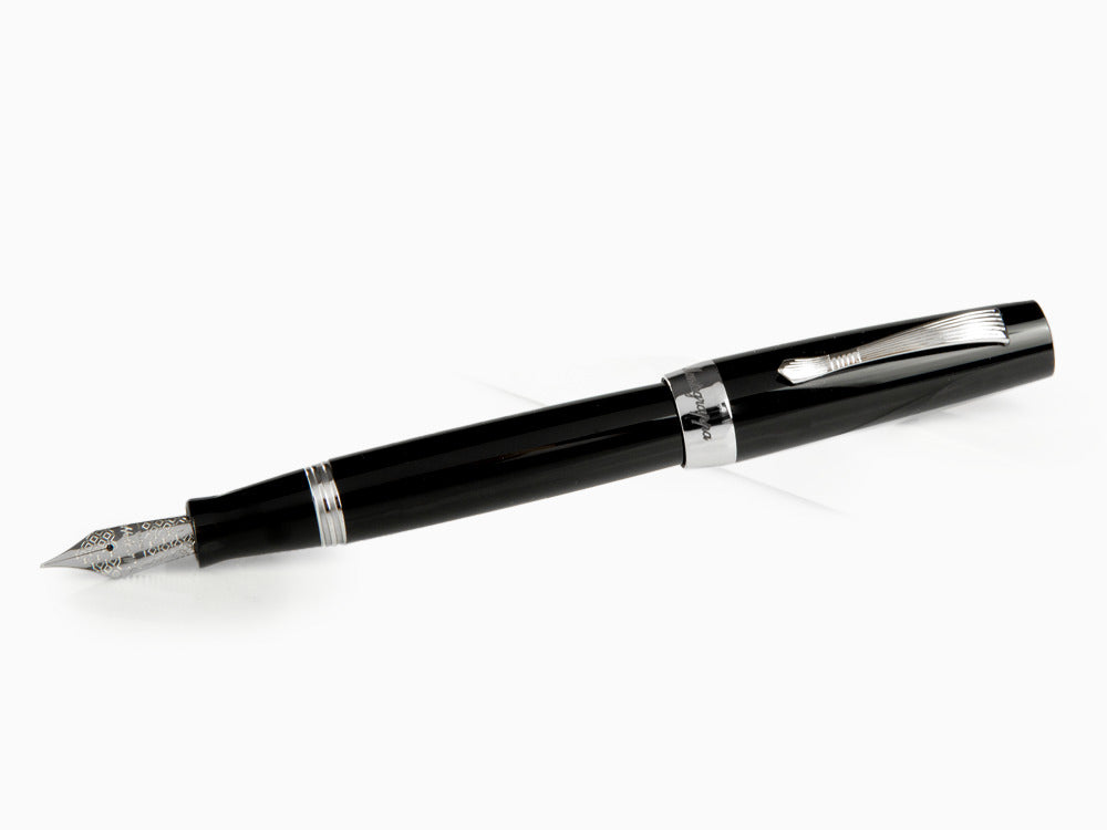 Montegrappa Elmo 02 Jet Black Füllfederhalter, ISE2R-AC