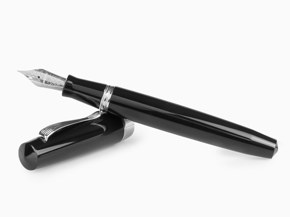 Montegrappa Elmo 02 Jet Black Füllfederhalter, ISE2R-AC