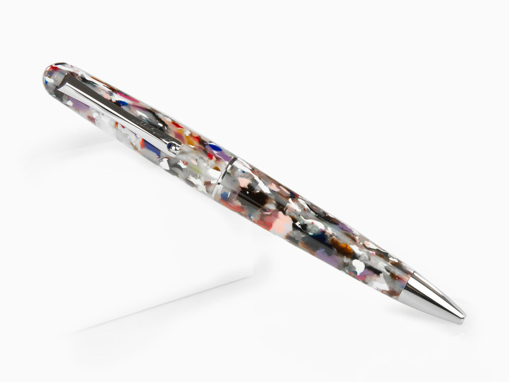 Montegrappa Elmo Ambiente Kaleido Kugelschreiber, Edelharz, Edelstahl, ISEERBIK