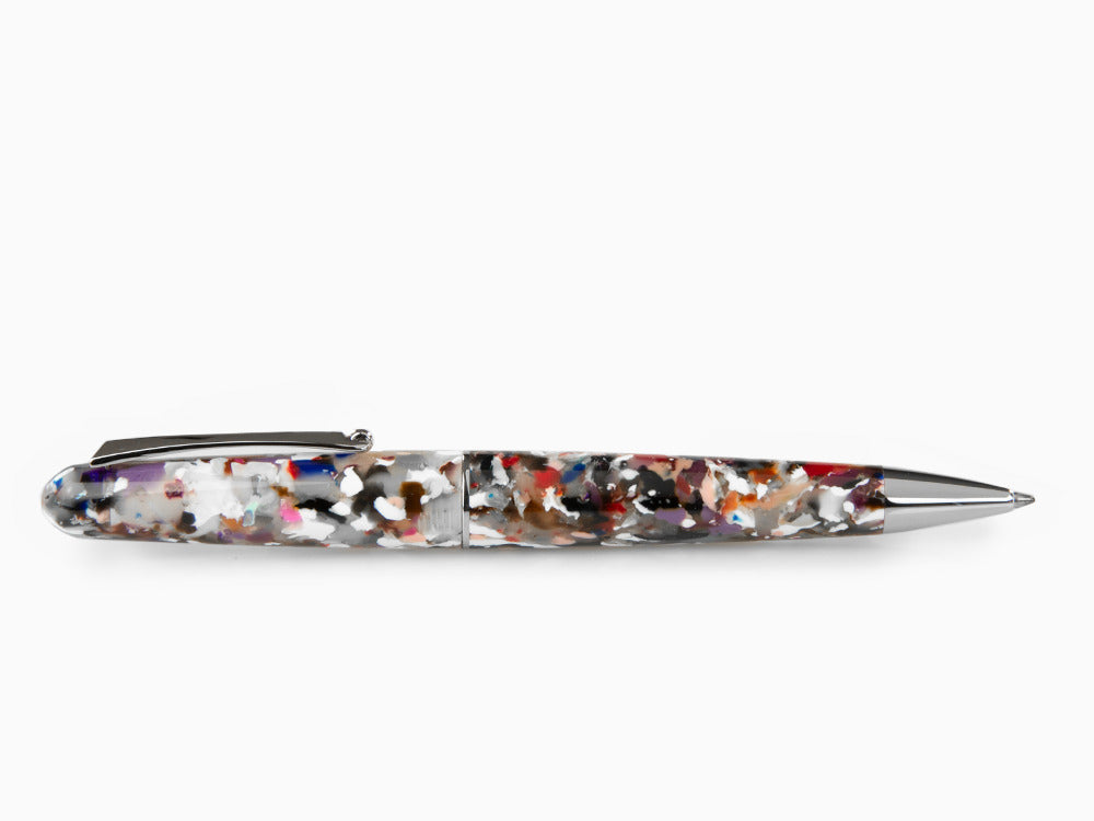 Montegrappa Elmo Ambiente Kaleido Kugelschreiber, Edelharz, Edelstahl, ISEERBIK
