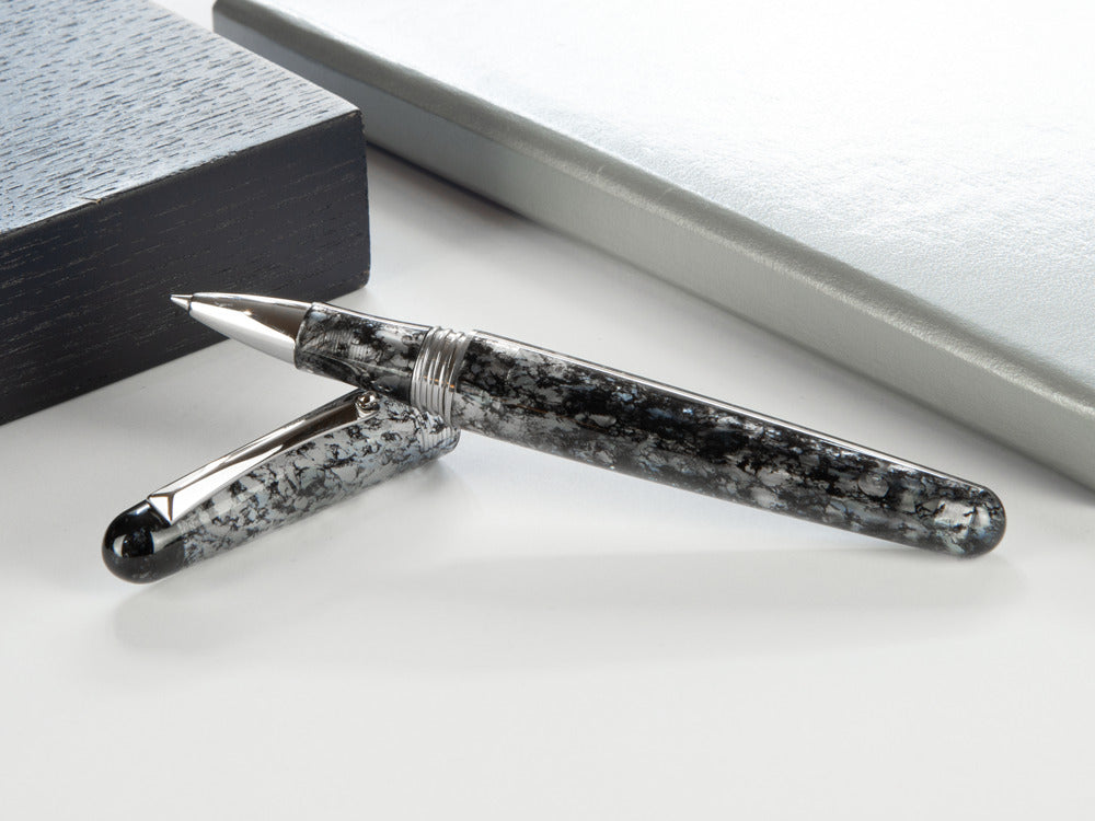 Montegrappa Elmo Ambiente Charcoal Roller, Edelharz, ISEERRIC