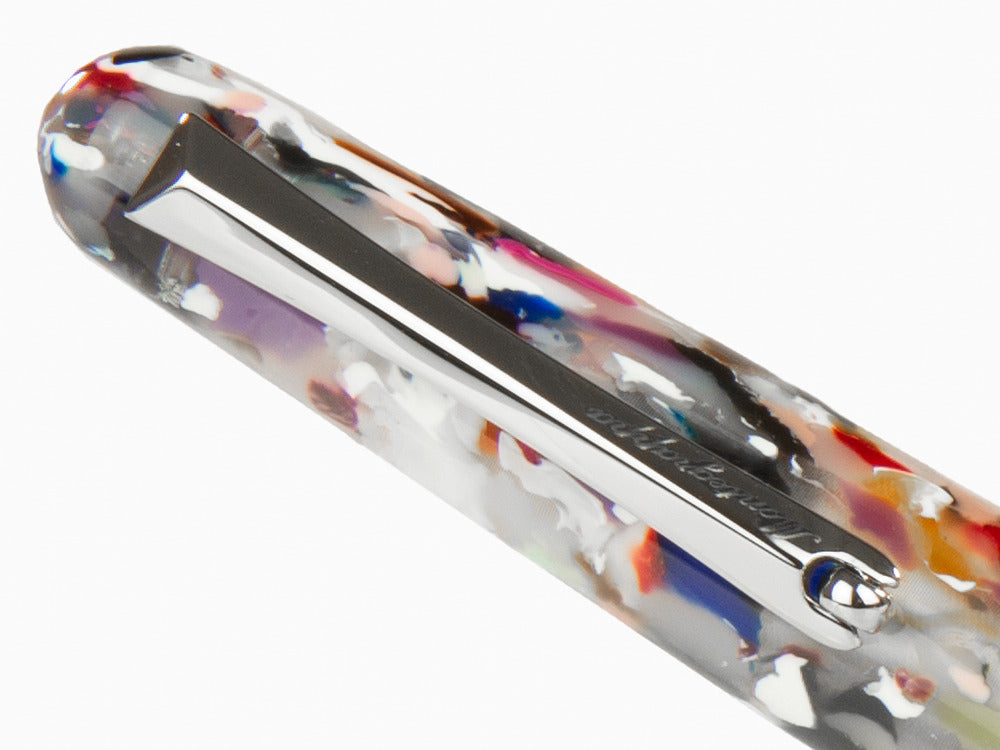 Montegrappa Elmo Ambiente Kaleido Roller, Edelharz, Edelstahl, ISEERRIK