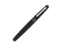 Montegrappa Elmo 01 Füllfederhalter, Schwarzes Edelharz, ISEOR-AC - Nib M