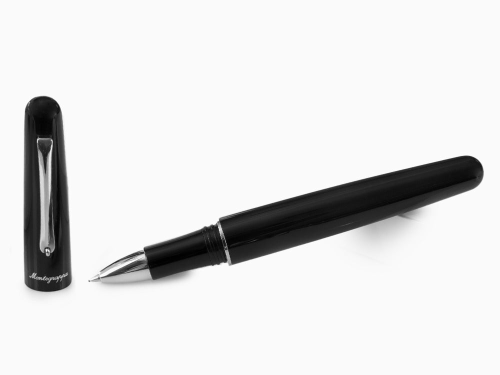 Montegrappa Elmo 01 Roller, Schwarzes Edelharz, ISEORRAC