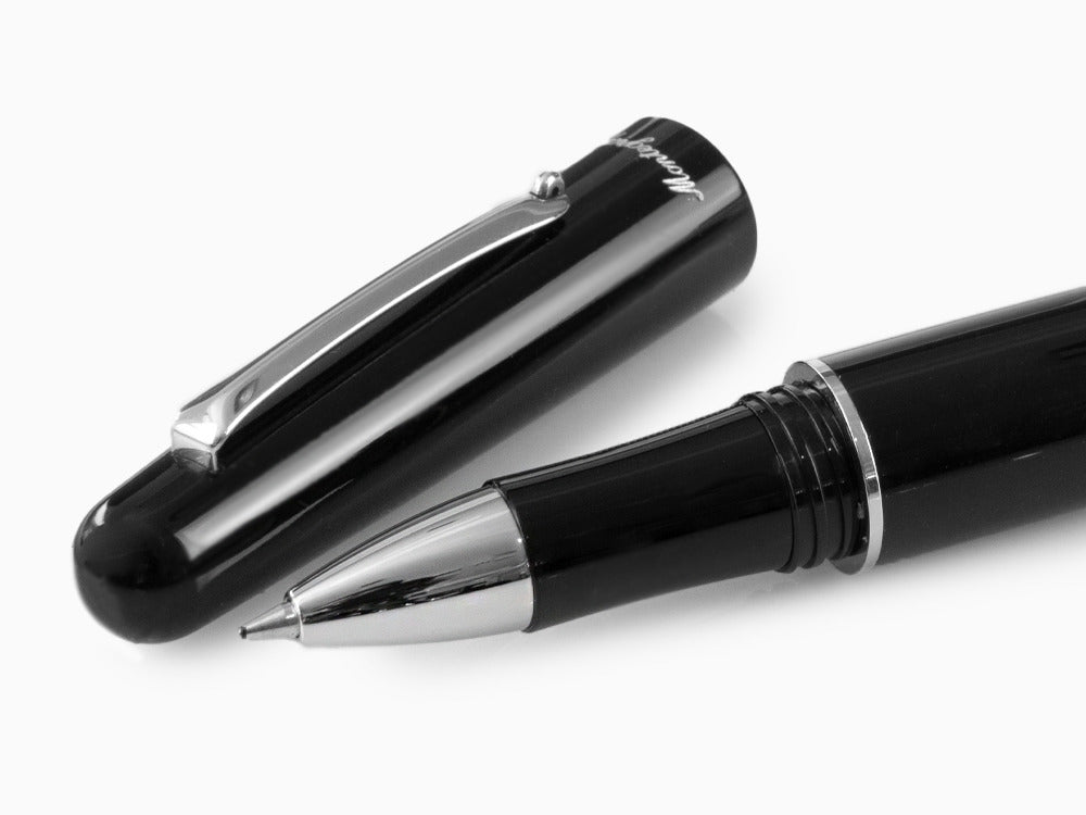 Montegrappa Elmo 01 Roller, Schwarzes Edelharz, ISEORRAC