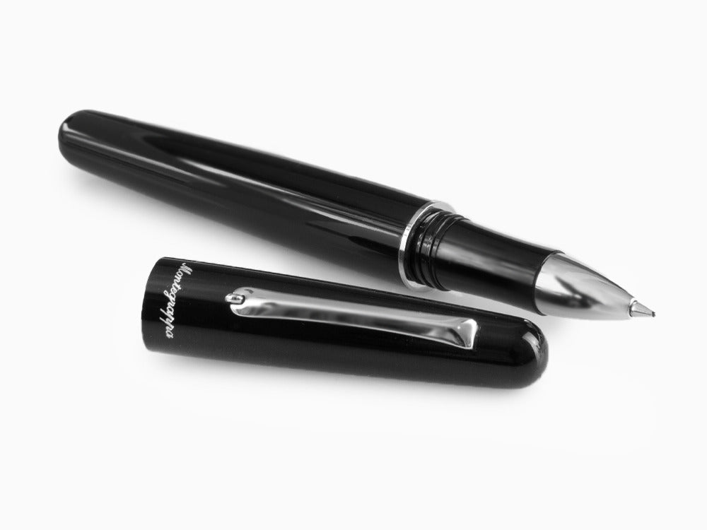 Montegrappa Elmo 01 Roller, Schwarzes Edelharz, ISEORRAC