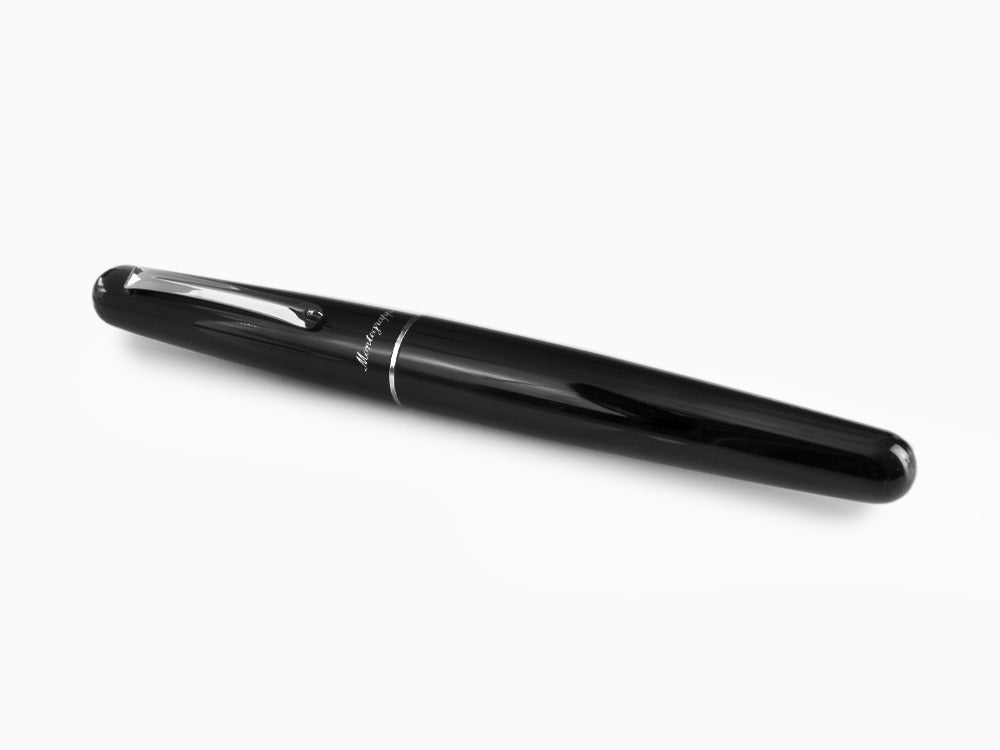 Montegrappa Elmo 01 Roller, Schwarzes Edelharz, ISEORRAC