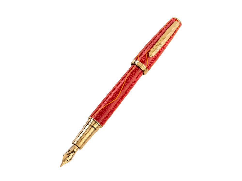 Montegrappa DC Comic The Flash Füllfeder, Limitierte Edition, ISFLN-AR