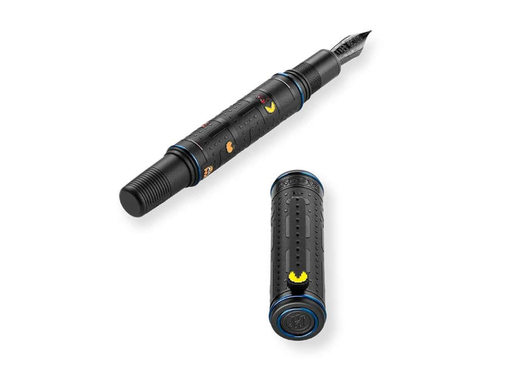Montegrappa PAC-MAN Ghostwriter Füllfederhalter, Schwarz, ISGHR-UC