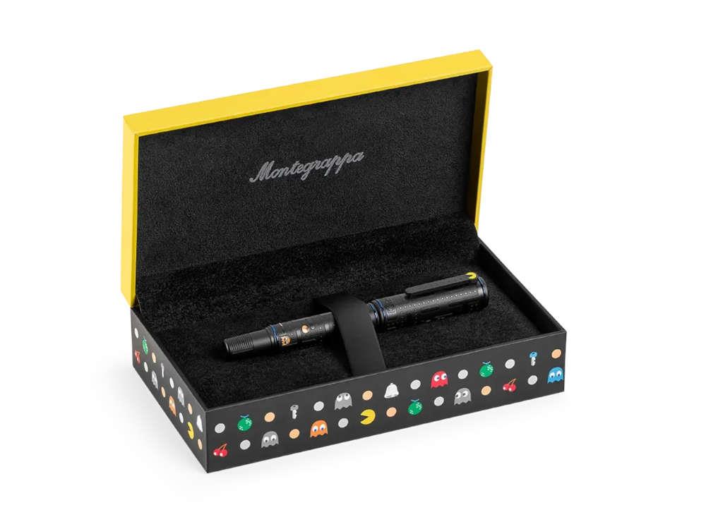 Montegrappa PAC-MAN Ghostwriter Füllfederhalter, Schwarz, ISGHR-UC