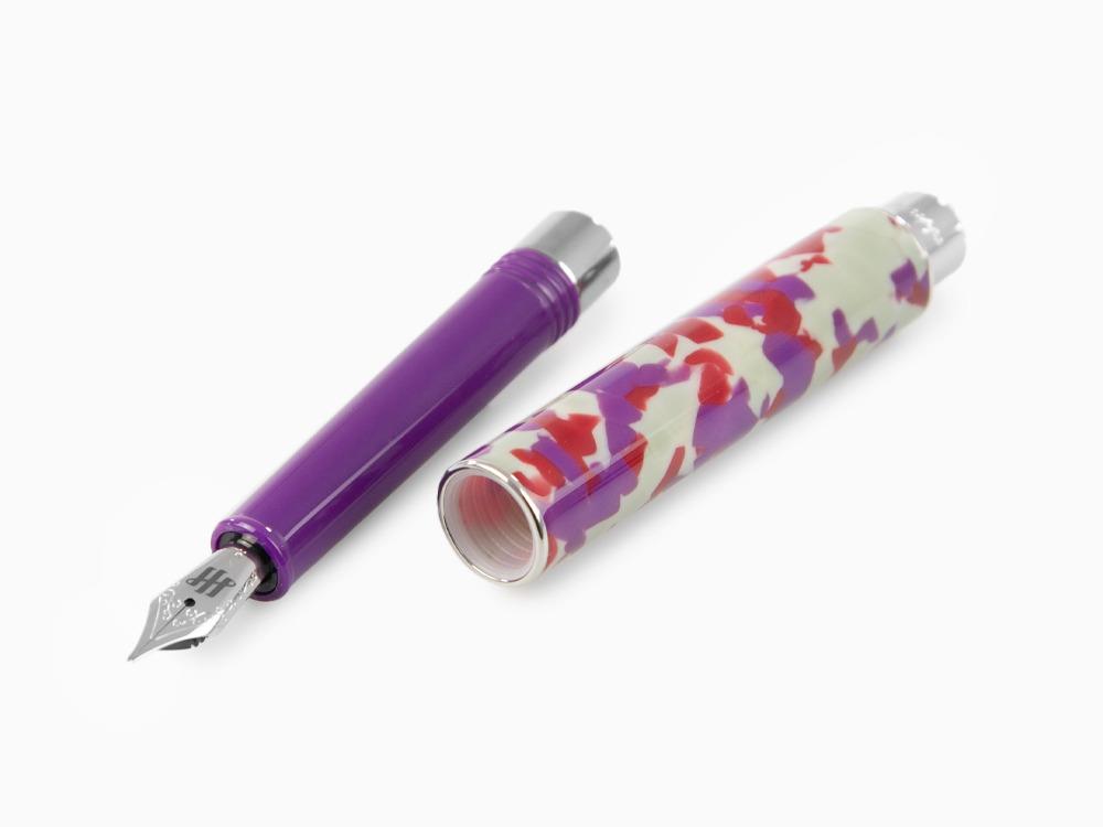 Montegrappa Gnomo Obsession Midnight Füllfederhalter, Violett, ISGNO-AL