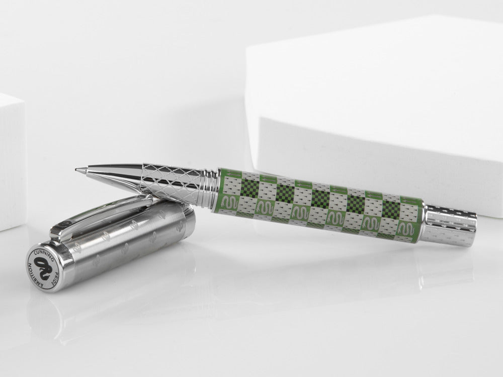 Montegrappa Harry Potter Slytherin Roller, Edelstahl, Grün, ISHPRRST