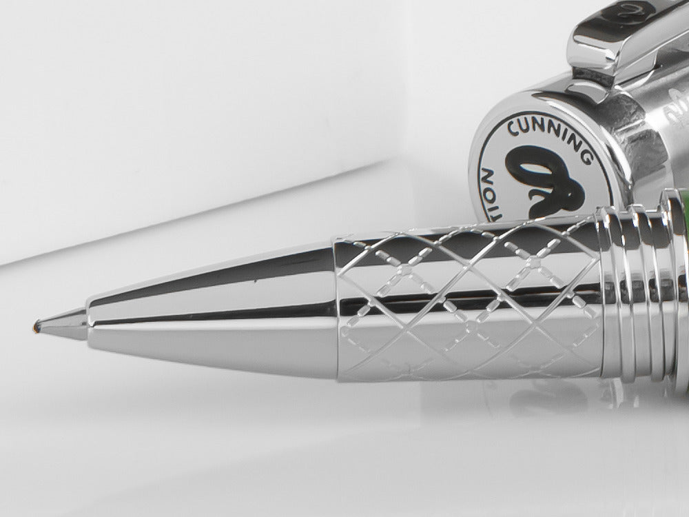 Montegrappa Harry Potter Slytherin Roller, Edelstahl, Grün, ISHPRRST
