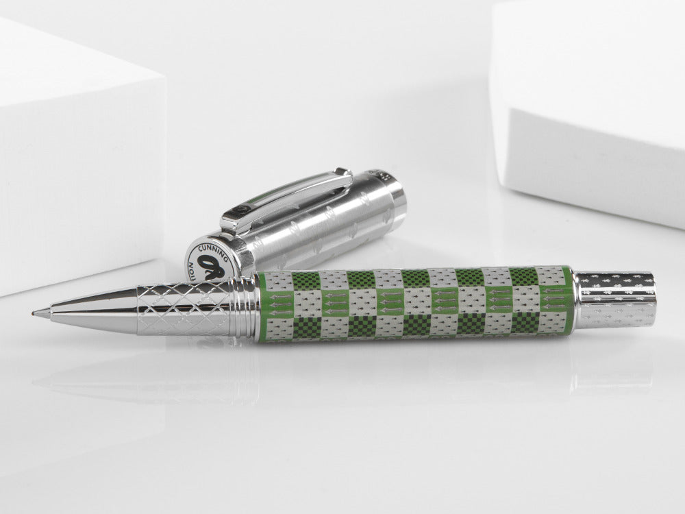 Montegrappa Harry Potter Slytherin Roller, Edelstahl, Grün, ISHPRRST