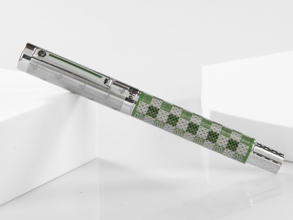 Montegrappa Harry Potter Slytherin Roller, Edelstahl, Grün, ISHPRRST