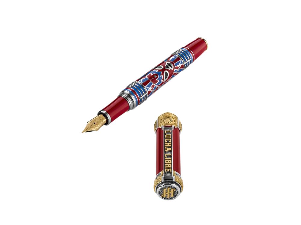 Montegrappa Lucha Libre Füllfederhalter Limitierte Edition, ISLLN-SL
