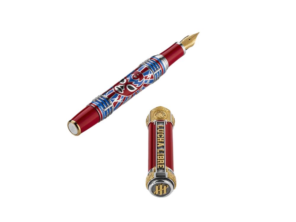 Montegrappa Lucha Libre Füllfederhalter Limitierte Edition, ISLLN-SL