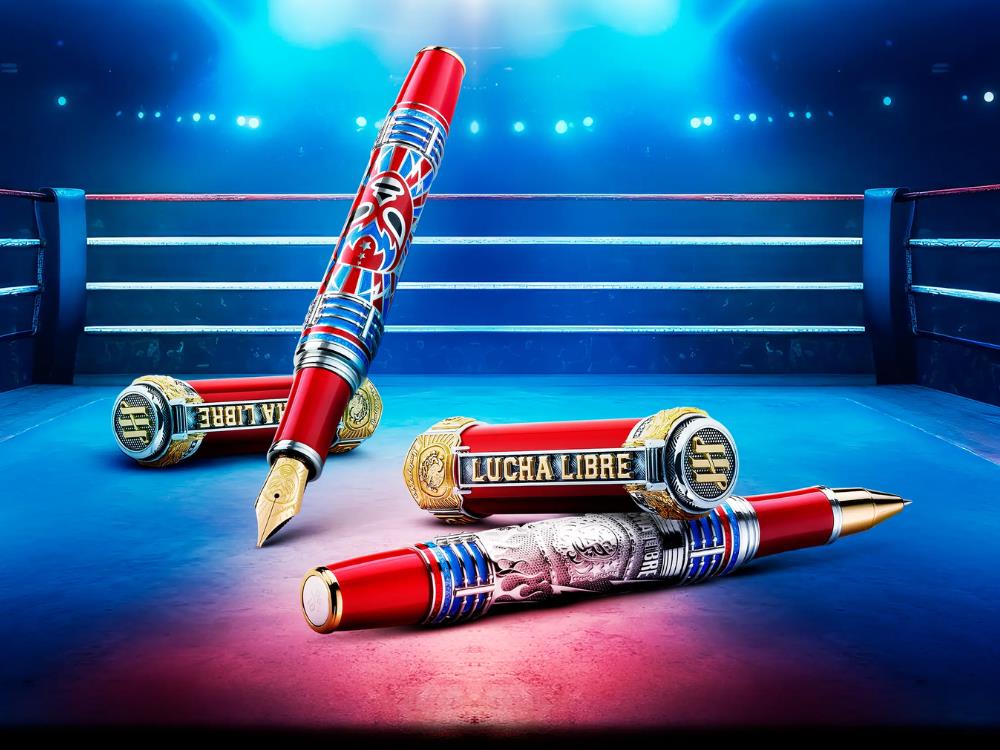Montegrappa Lucha Libre Roller Limitierte Edition, ISLLNRSL