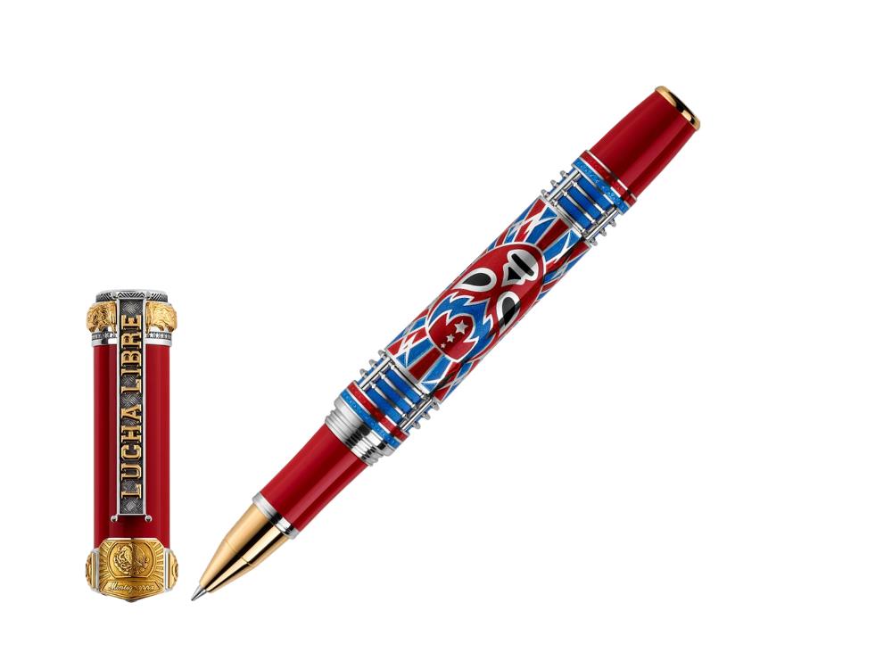 Montegrappa Lucha Libre Roller Limitierte Edition, ISLLNRSL