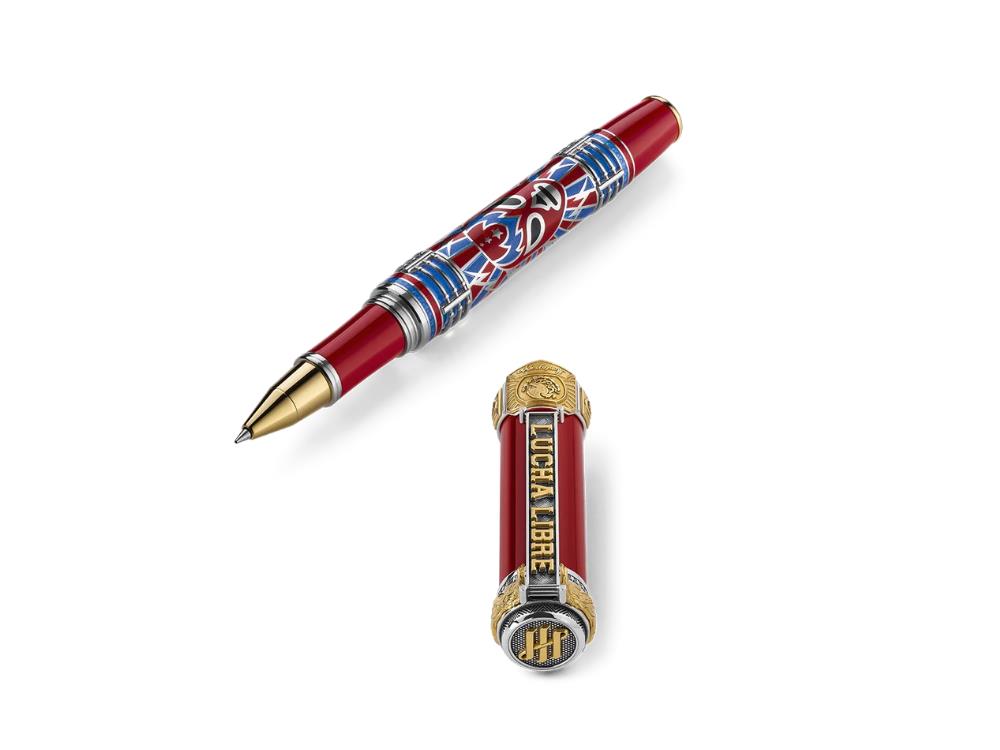 Montegrappa Lucha Libre Roller Limitierte Edition, ISLLNRSL
