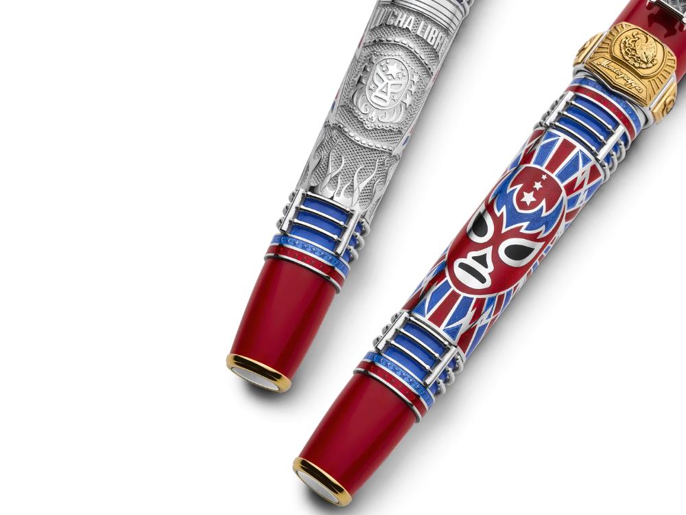 Montegrappa Lucha Libre Roller Limitierte Edition, ISLLNRSL