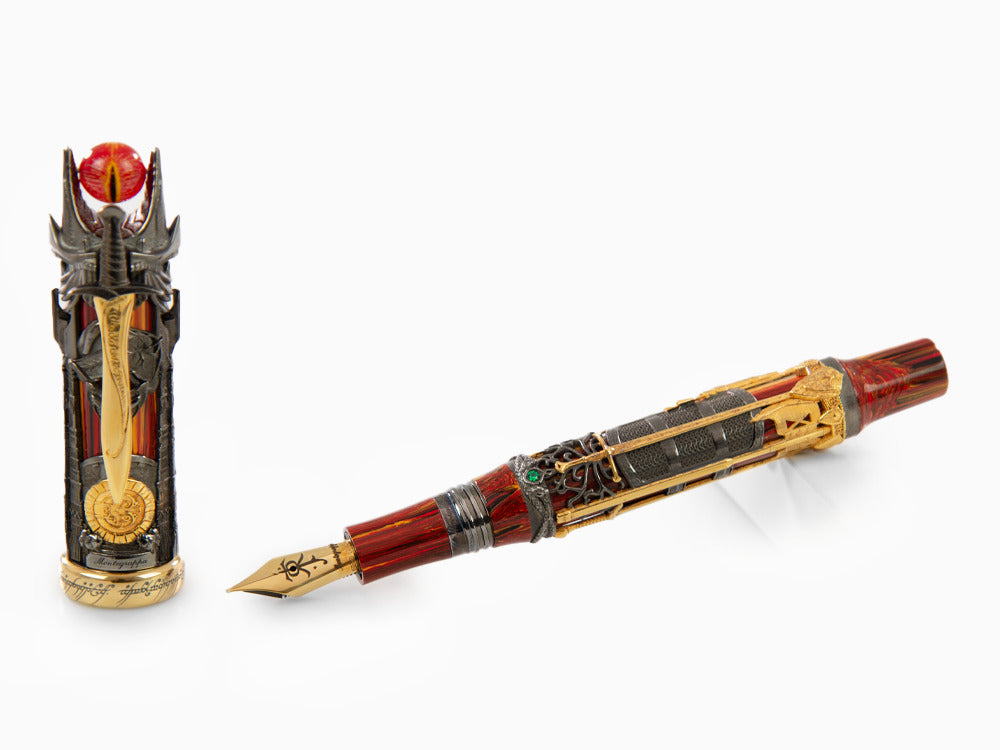 Montegrappa The Lord Of The Rings Doom Füllfederhalter,LE, ISLOA-SE
