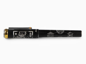 Montegrappa LOTR Eye of Sauron Middle-Earth Füllfeder, LE, ISLOR-ME