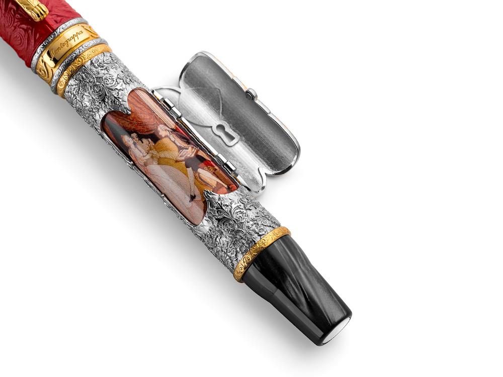 Montegrappa Casanova  Roller, Edelharz, Limitierte Edition, ISOVNRSE