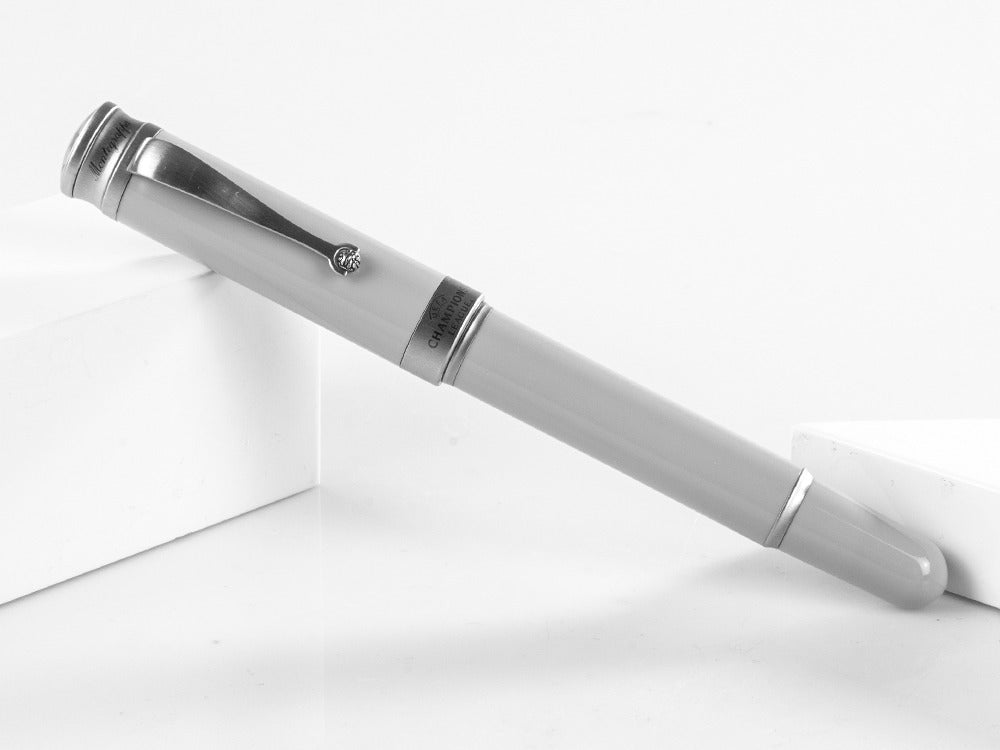 Montegrappa UEFA Champions League Füllfederhalter, Graues Edelharz