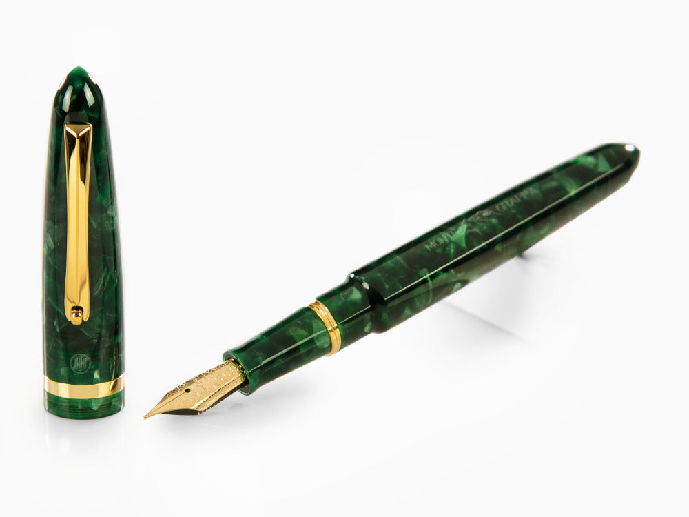 Montegrappa Vintage Vintage Conifer Füllfederhalter, Edelstahl, ISVEN-AG