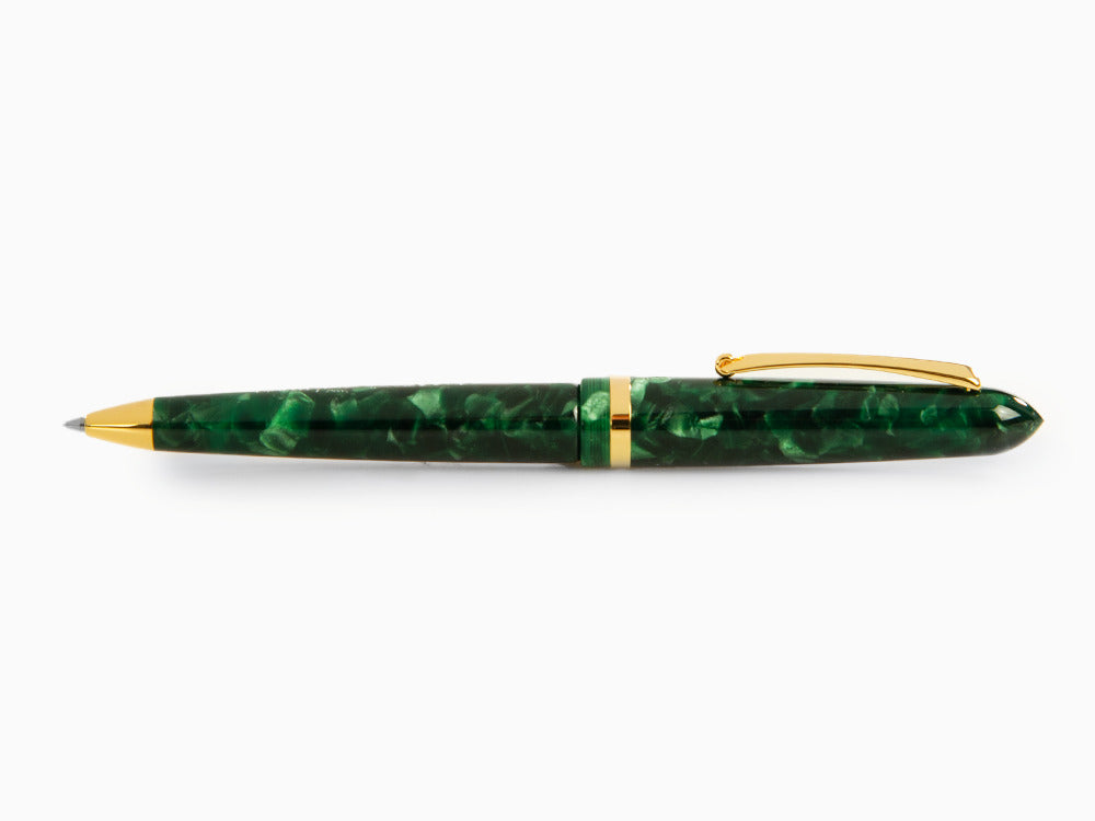Montegrappa Vintage Vintage Conifer Kugelschreiber, Grün, Vergoldet, ISVENBAG
