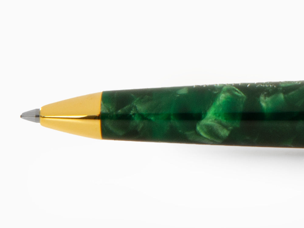 Montegrappa Vintage Vintage Conifer Kugelschreiber, Grün, Vergoldet, ISVENBAG