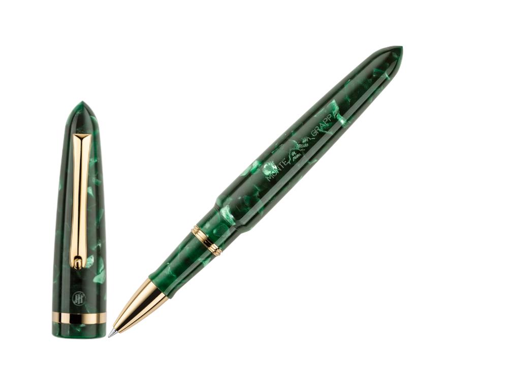 Montegrappa Venetia Vintage Conifer Roller, Grün, Vergoldet, ISVENRAG