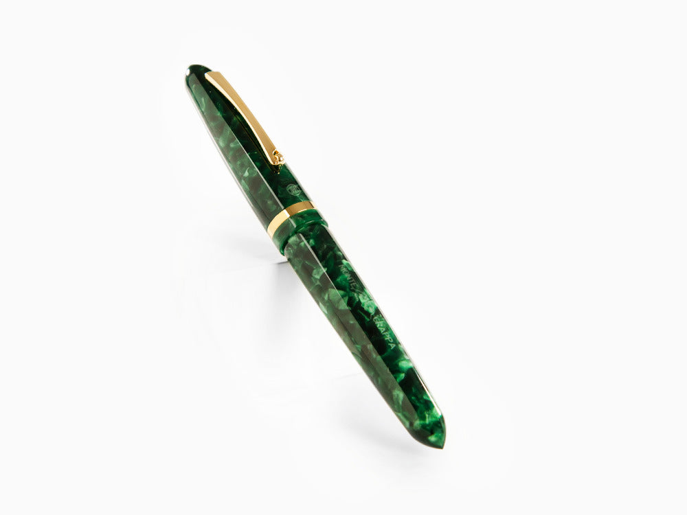 Montegrappa Venetia Vintage Conifer Roller, Grün, Vergoldet, ISVENRAG