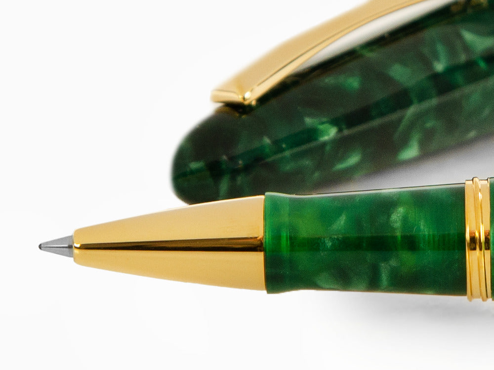 Montegrappa Venetia Vintage Conifer Roller, Grün, Vergoldet, ISVENRAG