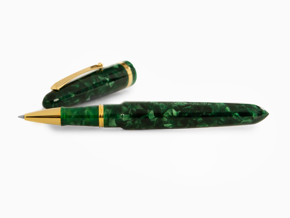 Montegrappa Venetia Vintage Conifer Roller, Grün, Vergoldet, ISVENRAG