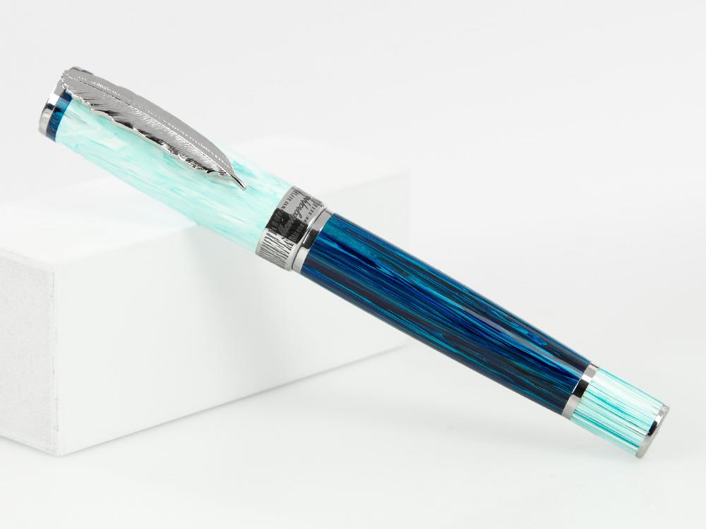 Montegrappa Wild Arctic Füllfeder, Blau, Limitierte Edition, ISWDR-AA