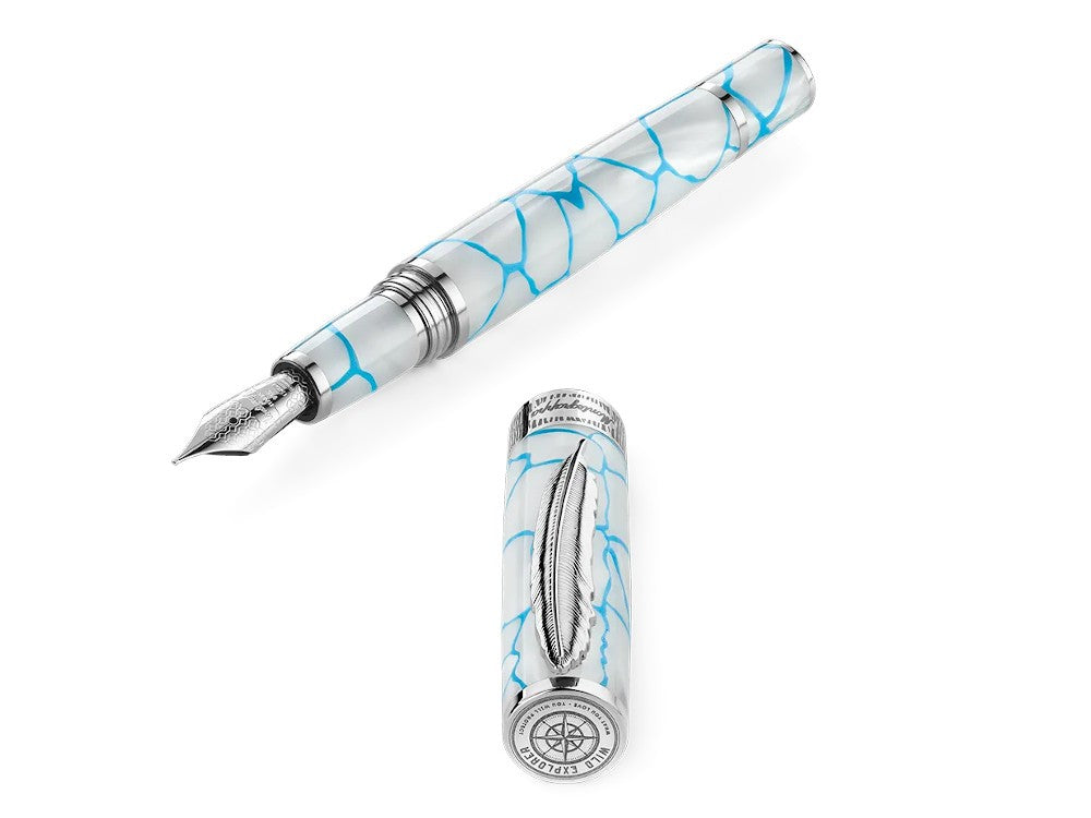 Montegrappa Wild: Arctic Ice Füllfederhalter Limitierte Edition ISWDR-IA