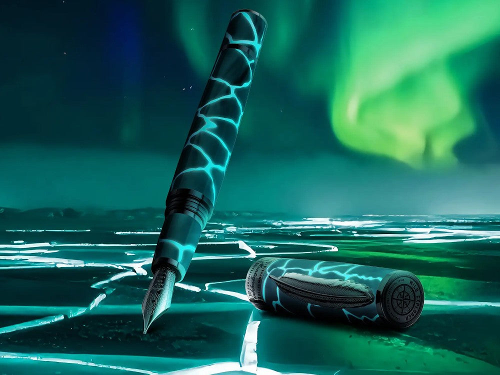 Montegrappa Wild: Arctic Ice Füllfederhalter Limitierte Edition ISWDR-IA