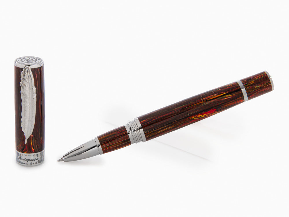 Montegrappa Wild Savannah Sunset Roller, Limitierte Edition, ISWDRRSA