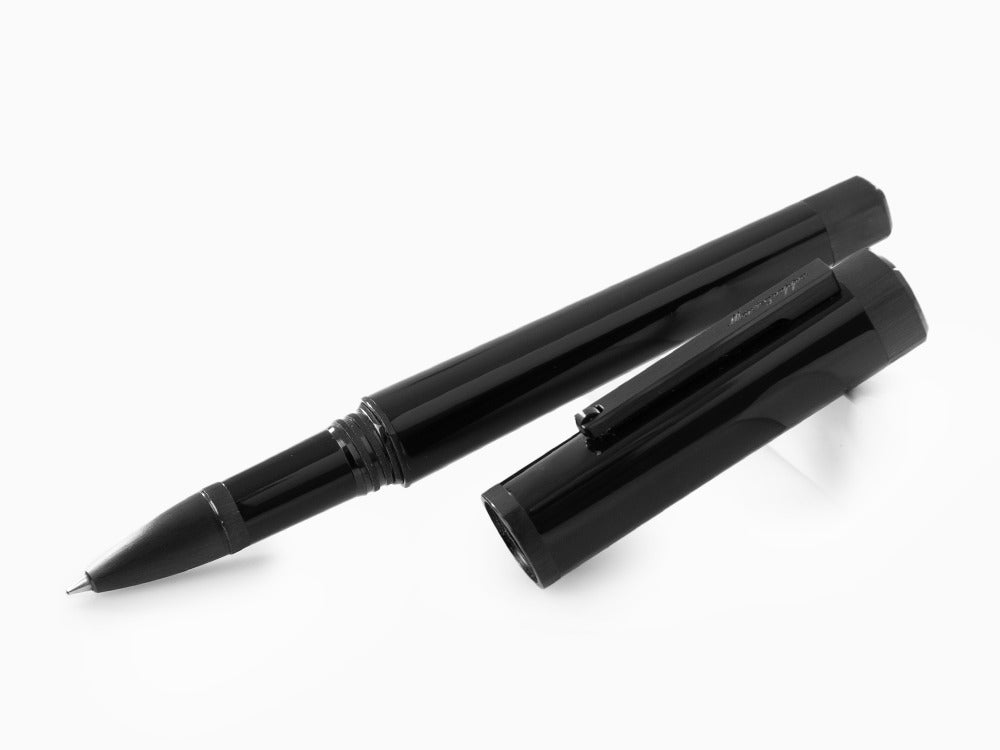 Montegrappa Quattro Roller, Ultra Black, Schwarz, ISZ4IRIC