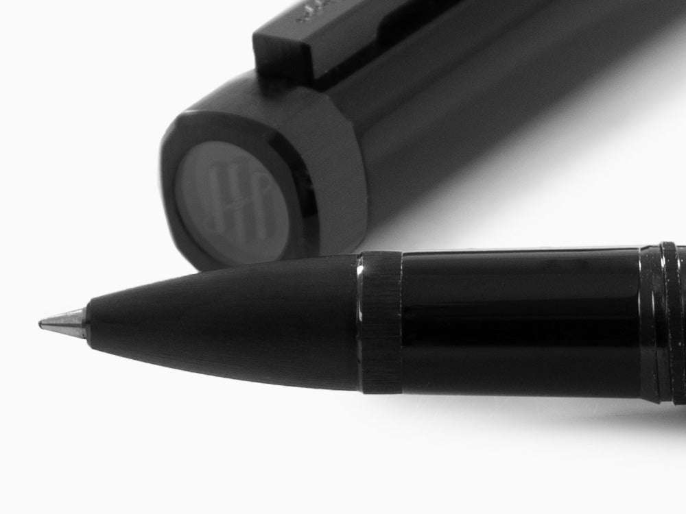 Montegrappa Quattro Roller, Ultra Black, Schwarz, ISZ4IRIC