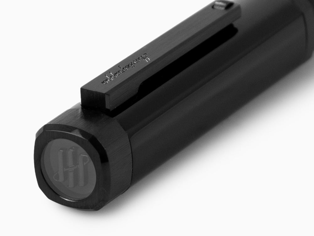 Montegrappa Quattro Roller, Ultra Black, Schwarz, ISZ4IRIC