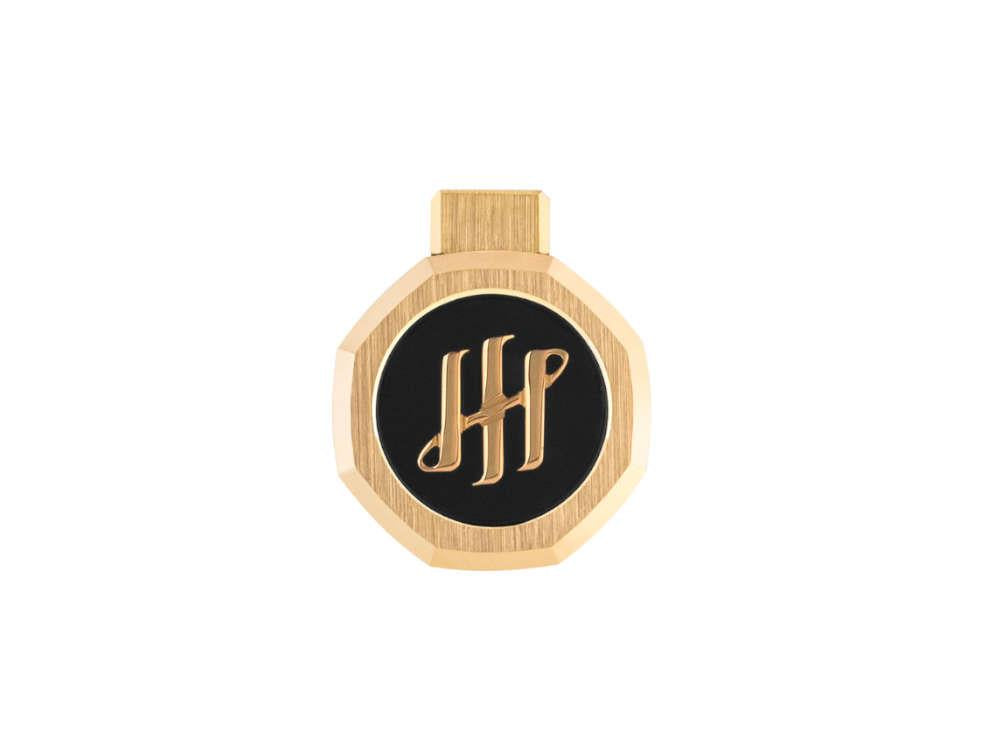 Montegrappa Otto Füllfederhalter, Schwarz, Vergoldet, ISZ8I-8Y