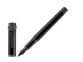 Montegrappa Zero Caduceus Ultra-Black Füllfederhalter Stahlfeder