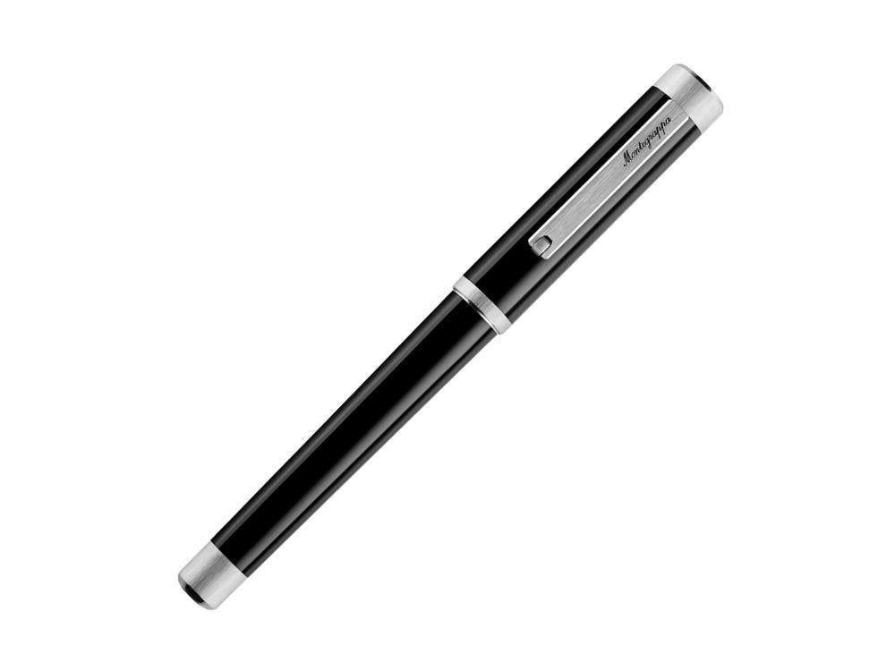 Montegrappa Zero Zodiac Caduceus Palladium Füllfederhalter Stahlfeder