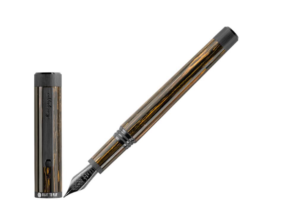 Montegrappa Solidarity Edition Right To Play, 14K Gold, ISZEI-4C-007
