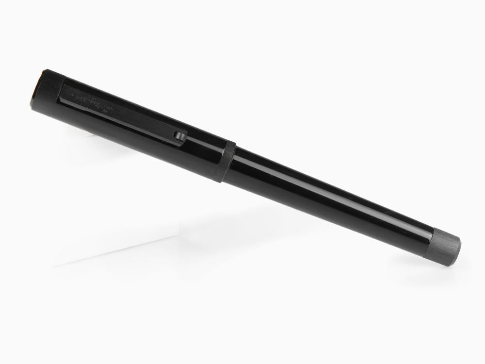 Montegrappa Zero Füllfeder, Schwarz, Ruthenium Ultra Black, ISZEI-4C