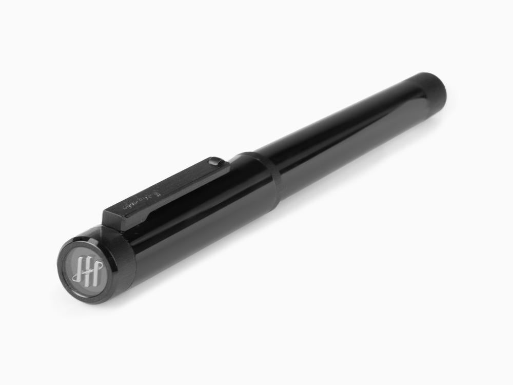 Montegrappa Zero Füllfeder, Schwarz, Ruthenium Ultra Black, ISZEI-4C